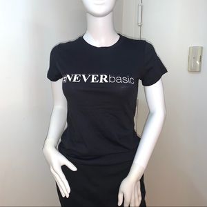 #NEVERbasic T-shirt